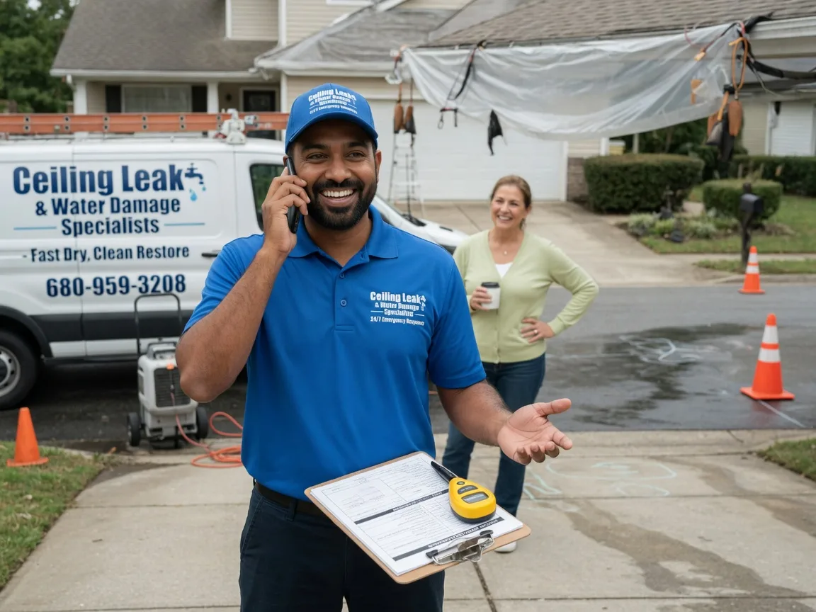 Ceiling Leak Cleanup Darlington, MD FAQs