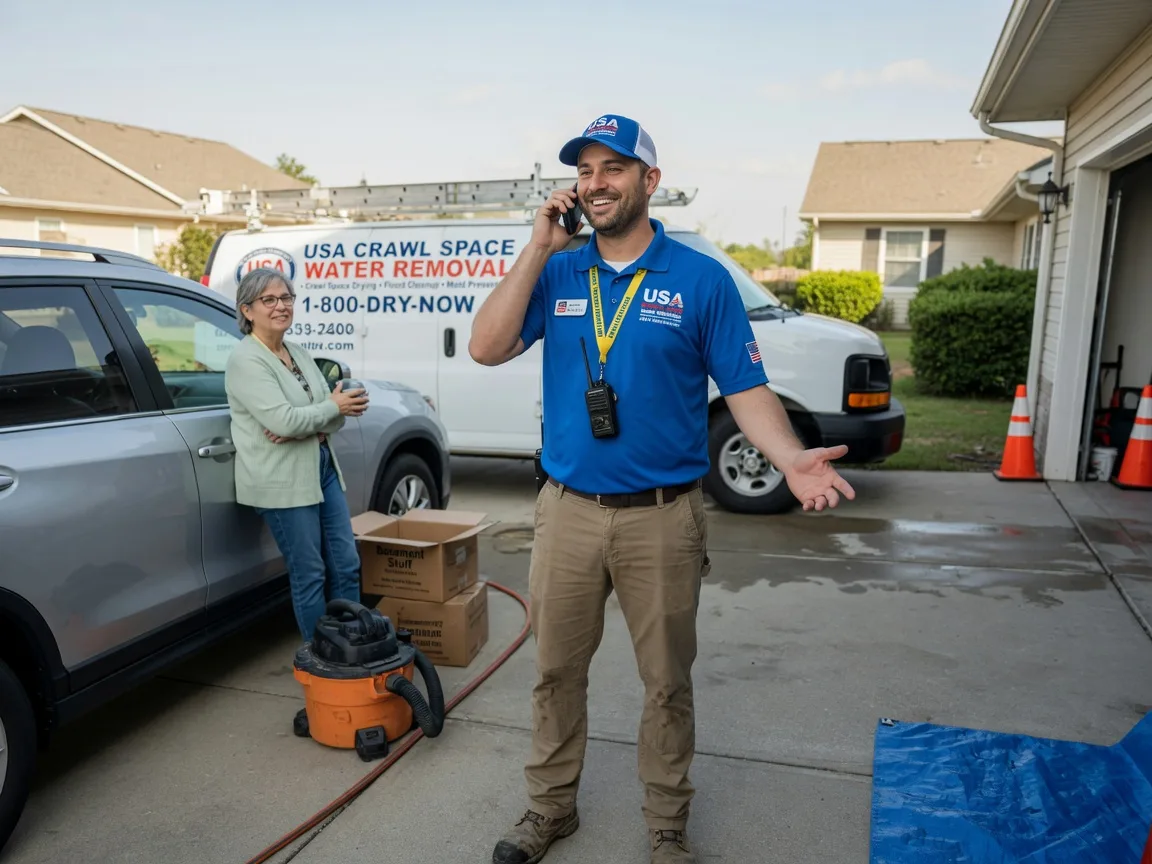 Crawl Space Water Removal Darlington, MD FAQs